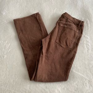 Brandy Melville Brown Darlene Corduroy Pants